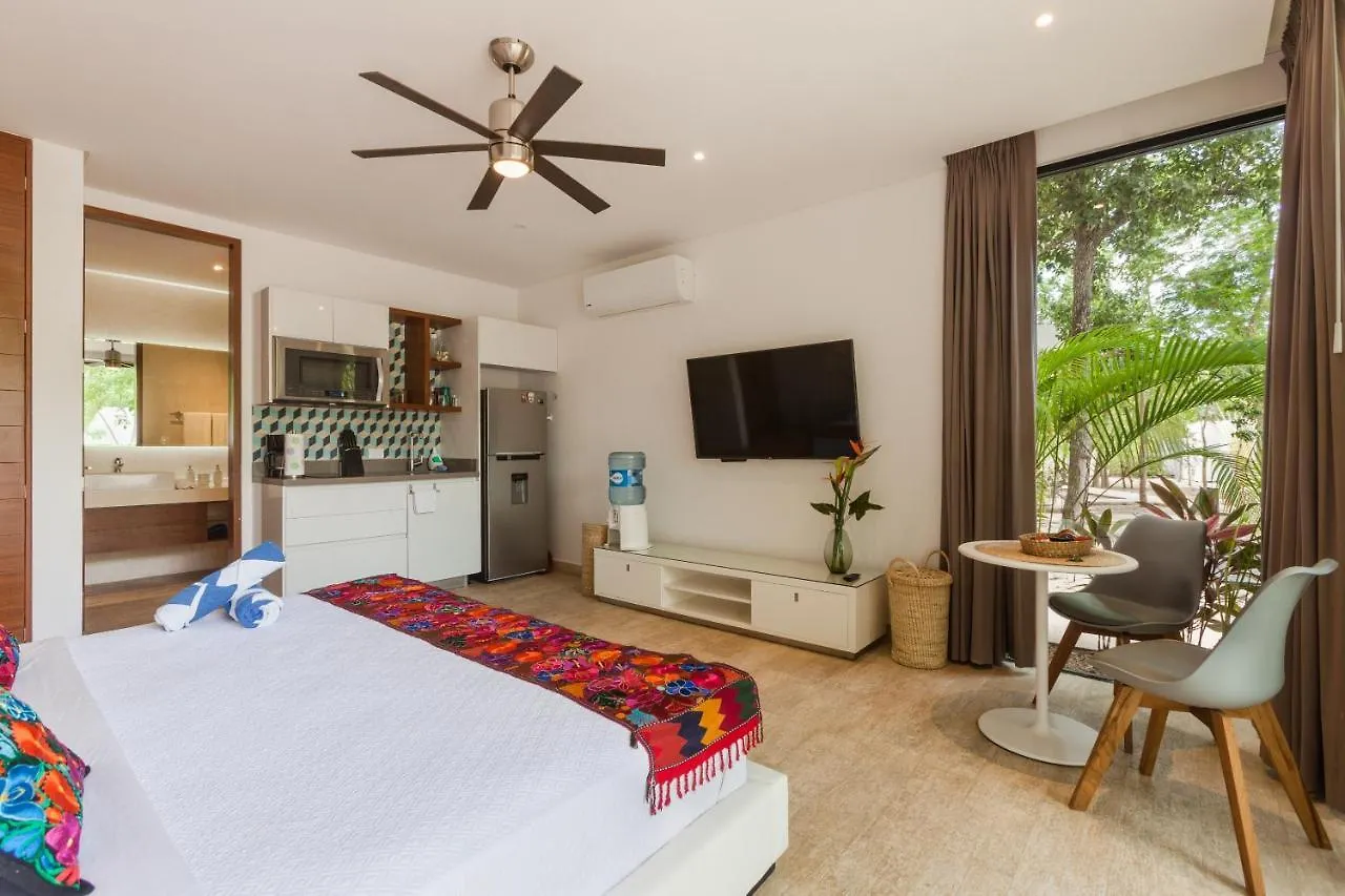 Mexican Style Studio With Free Spa & Gym Access Tulum 0*,  México